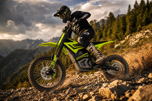 Moto Elettrica da Fuoristrada EM-5 PRO 60V 5600W, Velocità 83KMH, Motocicletta Elettrica Brushless per Adulti, E-Dirt Bike <span class=keywords><strong>MTB</strong></span> - Product Image 2