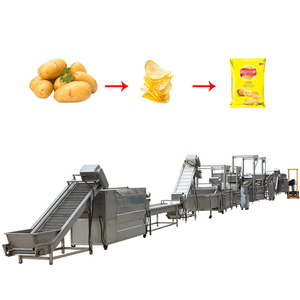 Nouvelle ligne de production entièrement automatique de fruits et légumes pour les chips de pommes de terre, y compris la machine de friture essentielle - Product Image 5