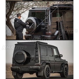 Pour Mercedes-Benz G500 G63 G350 G400D 2018-2022 – Housse de protection de roue de secours arrière en plastique – Kit carrosserie - Product Image 5