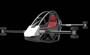 RAYI EVTOL - Aeronave Ultraligera Tripulada, con Batería, Diseño Plegable, Largo Tiempo de Vuelo, Despegue Vertical, Componentes para Drones - Product Image 6
