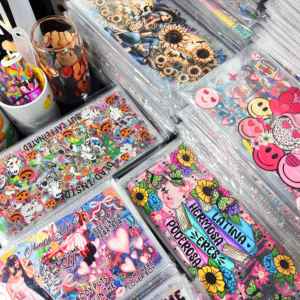 Bicchieri di Alta Qualità da 16 Once dalla Cina, <span class=keywords><strong>Adesivi</strong></span> UVDTF a Basso Prezzo, Rivestimenti Durevoli per Bicchieri, <span class=keywords><strong>Adesivi</strong></span> Lavabili per Tumbler - Product Image 1