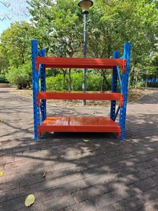 ZUNDING Industrial Supermarket Mezzanine <b>Rack</b> Stacking Pallet Racking Medium Duty Steel Storage <b>Rack</b> Electrostatic Powder - Product Image 1