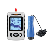 Sonar de pêche Lucky Fish FF718D-Ice avec écran matriciel de 2,2 pouces, détecteur de poissons portable pour la pêche sur glace