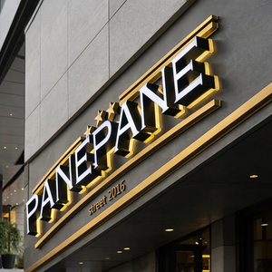 Letreiros de Canal LED LC, Letras Iluminadas para Fachada de Loja, Letras de Logo Personalizadas, Sinalização Publicitária 3D para Negócios e Edifícios Comerciais - Product Image 1