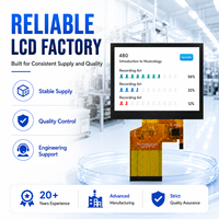 Module d'affichage LCD TFT TN personnalisé industriel tactile HMI 3,5 pouces 320x240 Interface RGB HX8238D Panneau tactile capacitif