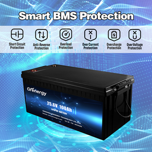 Grenergy alta calidad personalizada 24V 100Ah 6000 veces batería de iones de litio de ciclo profundo LiFePO4 - Product Image 4