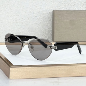 Women Rimless Designer <b>Sunglasses</b> Purple <b>Gradient</b> Lens Acetate Temple UV400 Luxury Fashion Party High Quality Eyewear New - Product Image 3