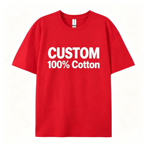 Camiseta de Alta Calidad para Hombre, 280 g/m², Algodón Peinado Compacto Siro, Cuello Redondo, Manga Corta, Lisa, Premium - Product Image 2