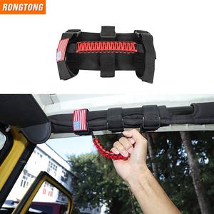 Poignée de Protection pour toit de voiture rétractable, accessoires en aluminium pour <span class=keywords><strong>Jeep</strong></span> <span class=keywords><strong>Wrangler</strong></span> JK JL - Product Image 1