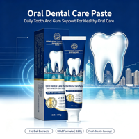 Pâte dentifrice à base d'extraits végétaux, formule douce, 120g, pour le soin des dents et des gencives, haleine fraîche, pour une hygiène bucco-dentaire quotidienne