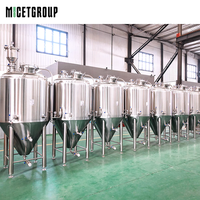 Cuve de Fermentation Conique 1000L en Acier Inoxydable 304 pour Bière Artisanale – Équipement de Brassage pour Brasseries Artisanales et Microbrasseries – Qualité Sanitaire Personnalisable