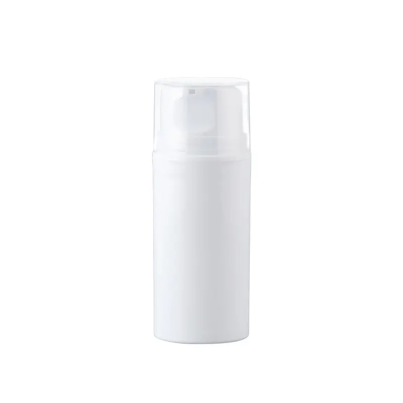 Paquete de crema de loción para el cuidado de la piel 30ml 50ml 80ml 100ml 150ml 200ml bomba blanca vacía PP botella sin aire