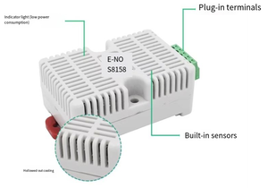 CWT-DTH Din35 Track <span class=keywords><strong>Modbus</strong></span> Rtu Rs485 Kunststof Temperatuur En Vochtigheid Zender Oem/Odm Ip65 1 Jaar Garantie - Product Image 6