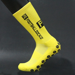 <span class=keywords><strong>Calcetines</strong></span> antideslizantes personalizados de fábrica de China, venta al por mayor, OEM, para entrenamiento de adultos, correr, deporte, fútbol - Product Image 1