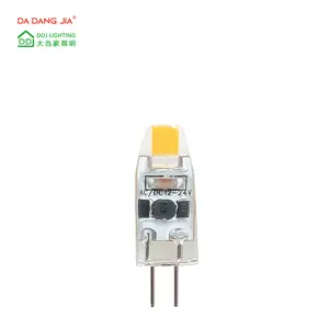 G4 LED Bulbs 1.5W Dimmable T3 JC G4 Base Bi-pin Soft Warm White LED 0705 cob 1W 12V-24V 10W Halogen Replacement G4 Lamp