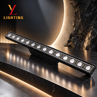 14 pièces Projecteur LED matriciel 3-en-1 DMX RDM sans scintillement avec gradation PWM 10KHz, faisceau, wash et stroboscope pour scène