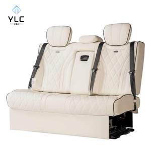 Asiento de coche eléctrico VIP de lujo y sofá cama para MPV limusina RV autocaravana <span class=keywords><strong>Camper</strong></span> Van coach sofá Banco asiento de Banco de coche - Product Image 4
