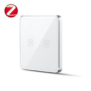 Interruptor de Escena Táctil Inteligente de Dos Botones, <span class=keywords><strong>3V</strong></span>, 2.4GHz, Zigbee, Control por Aplicación, Resistente al Agua, Compatible con Alexa y Google Home - Product Image 1