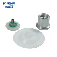 Plaque d'assemblage de diaphragme en PTFE HSENP, pompes doseuses, ventouse en caoutchouc, pompe doseuse, pièces détachées, source d'alimentation pneumatique