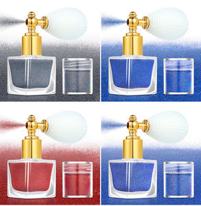 26 colores nuevo diseño maquillaje Hada alto brillo iluminar cuerpo cara brillante <span class=keywords><strong>polvo</strong></span> cara brillo <span class=keywords><strong>Spray</strong></span> en bomba brillo para Decoración - Product Image 4