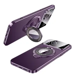 适用于iPhone 15 14 13 12 11相机保护套无线充电器兼容手机保护套的强磁充电硬盖
