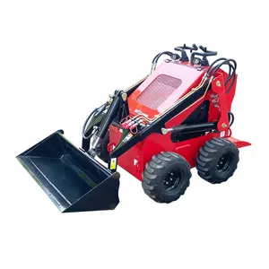 Vendita calda gommata motore movimento terra accessori per macchine cingolate pista Mini Skid Steer Loader