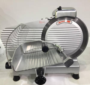 <span class=keywords><strong>10</strong></span> इंच पोर्टेबल अर्द्ध स्वचालित जमे हुए मांस मटन स्लाइसर, सीई के साथ पनीर खाद्य बिजली स्लाइसर - Product Image 5