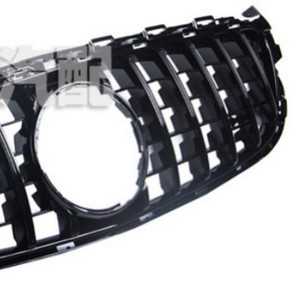 Mercedes-Benz กระจังหน้าพลาสติกกัน W205พลาสติก ABS, อุปกรณ์เสริมกันชนระบายอากาศสไตล์ C-Class C63 - Product Image 2