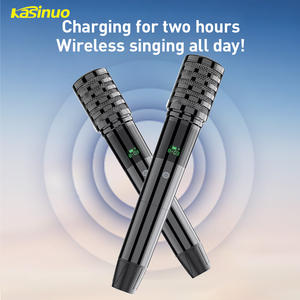 Nouveau design Cabinet chantant écran tactile vidéo karaoké Machine chansons professionnelles avec écran et 2 microphones sans fil pour la maison - Product Image 5