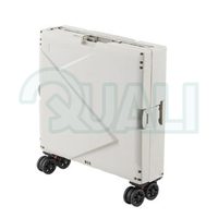Chariot de supermarché léger d'occasion de pique-nique de qualité, chariot de supermarché Portable pliable en plastique