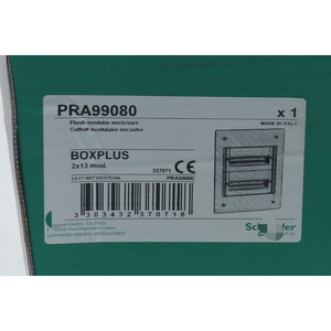 Caja modular eléctrica PRA99080 Flush Nueva NFP - Product Image 2