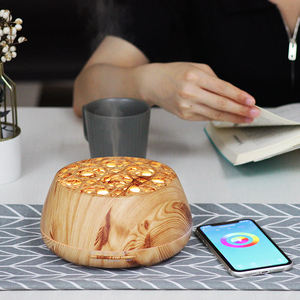 Difusor de aroma de aromaterapia de 400ml con control remoto, luz LED de 7 colores que cambia de color, <span class=keywords><strong>Spa</strong></span> para oficina en casa - Product Image 3