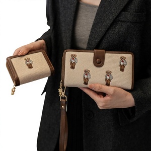 Custom Fashion Pearl Cartoon <b>Wallet</b> <b>Women</b> Coin <b>Purse</b> Zipper Card Holder Mini Pouch Waterproof <b>for</b> Daily Use - Product Image 2