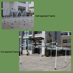 Tente d'auvent d'usine Parking extérieur 10x20 pieds auvent pliant tente de gazebo robuste - Product Image 4