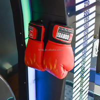 Machine de boxe électronique à monnayeur pour jeux d'arcade, simulateur d'entraînement de puissance de coup de poing et de coup de pied, certifiée CE KML