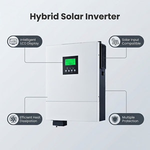 SAMAS Axpert ECO Plus 4000, Sistema Híbrido Solar de 4000W, Cargador MPPT de 3000W, Onda Sinusoidal Pura, Conexión a Red, WiFi, APP, 90% SAMAS Axpert ECO Plus - Product Image 5