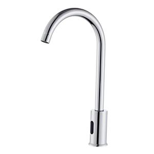 Grifo de fregadero de baño sin contacto de aleación Flexible para fregadero de lavabo para uso doméstico disponible en centros comerciales - Product Image 1