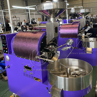 Machines à torréfier le café HW-7kg, torréfacteur à gaz pour fèves de cacao, machine à torréfier les grains de café