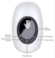 Appareil de massage électrique sans fil pour le soulagement des douleurs aux mains, avec compression, pétrissage et chaleur, intensités réglables pour les douleurs aux paumes