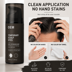 Crema Copri <span class=keywords><strong>Capelli</strong></span> Magica per Nascondere le Radici, Volumizzante Istantaneo per Tutti i Tipi di <span class=keywords><strong>Capelli</strong></span>, <span class=keywords><strong>Prodotti</strong></span> per lo Styling Maschile - Product Image 5