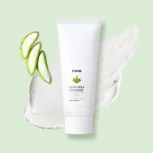 Natural Aloe Vera Deep Cleaning and Nourishing moisturizes and soothes Wash Facial Cleanser
