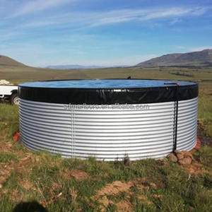 Bassin d'eau/réservoir à poissons rond <span class=keywords><strong>en</strong></span> acier galvanisé de marque SDM personnalisable (2m-30m) pour l'aquaculture et l'élevage de poissons <span class=keywords><strong>en</strong></span> étang - Product Image 6