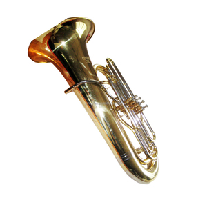 SEASOUND OEM JYTU0745 Trompette <span class=keywords><strong>4</strong></span> <span class=keywords><strong>Pistons</strong></span> Or Laque <span class=keywords><strong>Tuba</strong></span> Instrument - Product Image 4