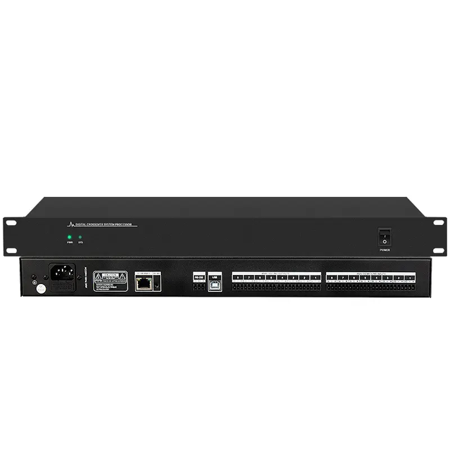 D188 Professional Digital Audio Processor DSP 8 in 8 Out for Stage Karaoke Audio Sound Equipment