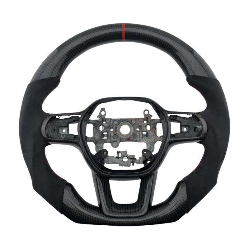 อัลคันทารา+คาร์บอนไฟเบอร์+ตะเข็บแถบสีแดงด้านบน