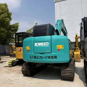 Mini-excavatrice sur chenilles Kobelco SK75 d'occasion, 7 tonnes, d'origine japonaise, faible nombre d'heures, à vendre - Product Image 3