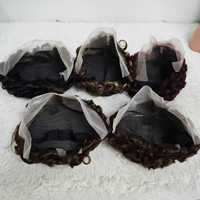 Perruque courte en cheveux humains vierges brésiliens, 13x4, avec dentelle frontale complète, pour femme, à couches, HD, vente en gros, directement de l'usine, à 17 $