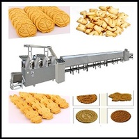 Machine à biscuits entièrement automatique Équipement de fabrication de biscuits Ligne de production de biscuits avec lettres de l'alphabet