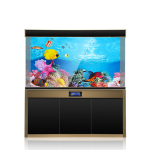 <span class=keywords><strong>Fondo</strong></span> de tanque de <span class=keywords><strong>peces</strong></span> de 2 lados, <span class=keywords><strong>fondo</strong></span> de río y lago, acuario de tamaño completo para opción - Product Image 2