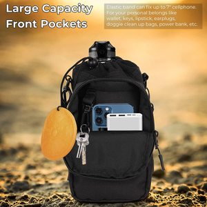 Porte-<span class=keywords><strong>bouteille</strong></span> d'eau chaude et <span class=keywords><strong>sac</strong></span> de transport <span class=keywords><strong>isolant</strong></span> avec poche <span class=keywords><strong>pour</strong></span> étui de téléphone et sangle réglable <span class=keywords><strong>pour</strong></span> la marche et la randonnée - Product Image 4